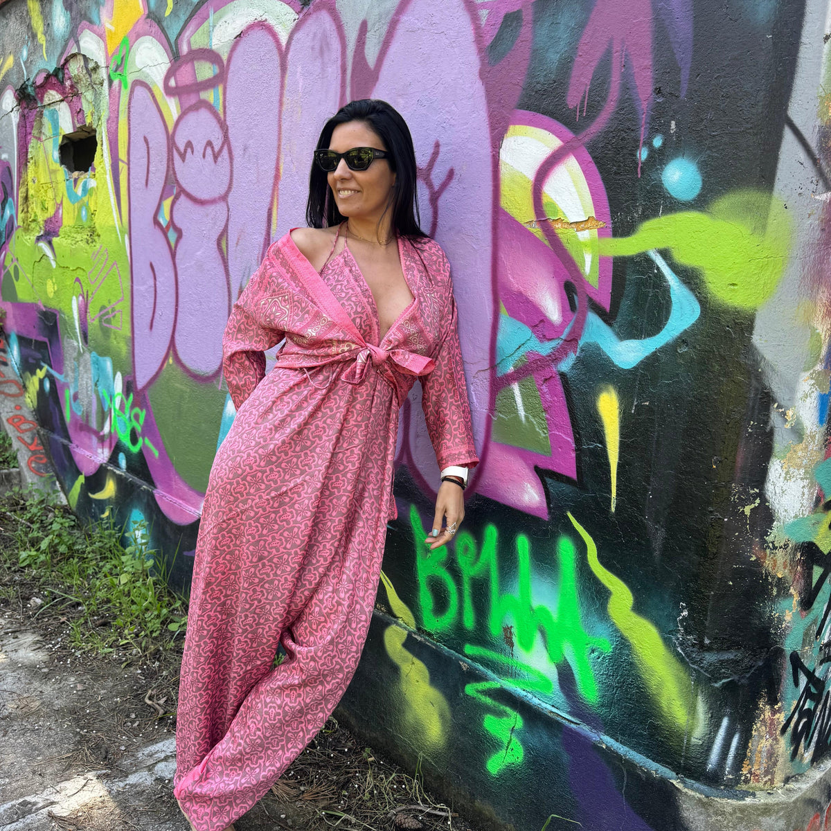 Jumpki 8 | Conjunto Kimono e Jumpsuit