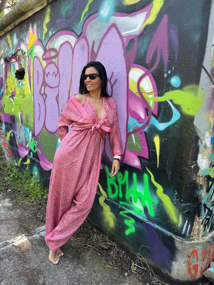 Jumpki 8 | Conjunto Kimono e Jumpsuit