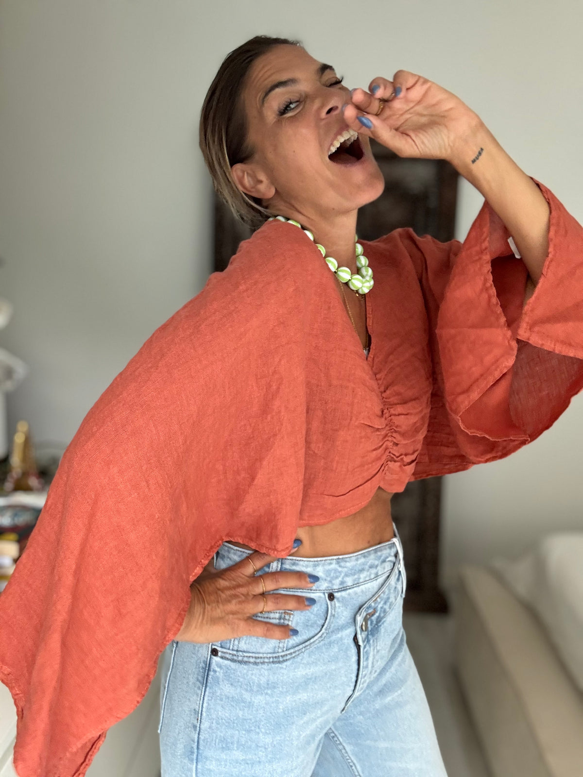 Cem linho | crop top
