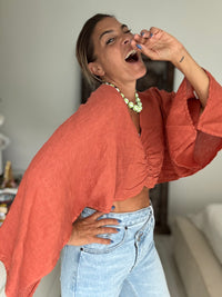 Cem linho | crop top