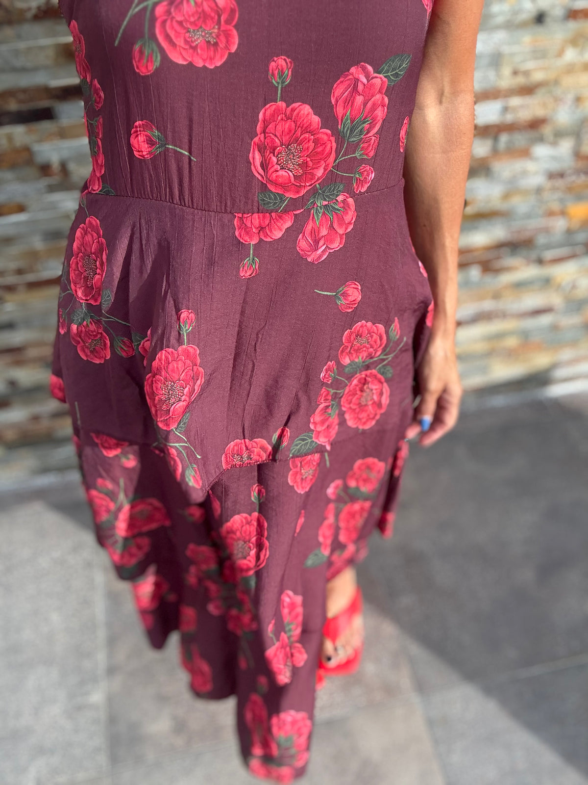 Red roses | vestido