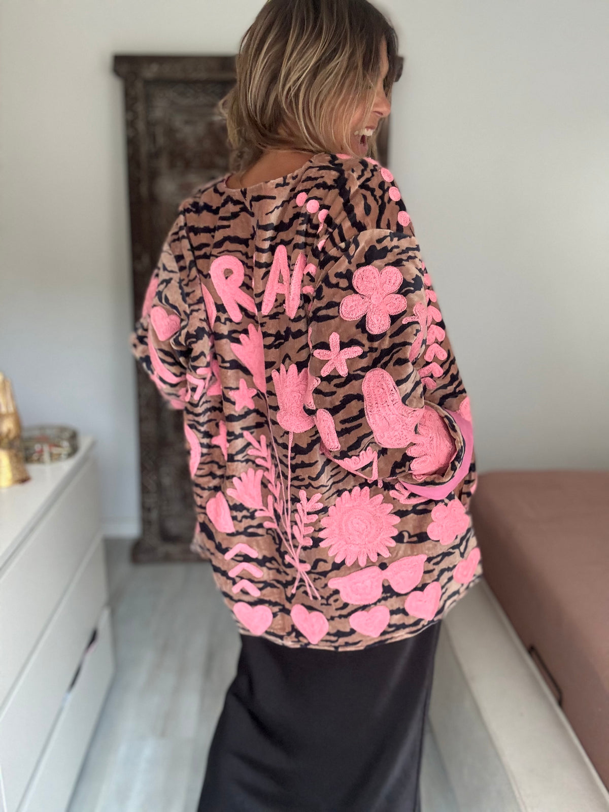 Casaco Dream Tiger rosa