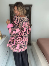 Casaco Dream Tiger rosa