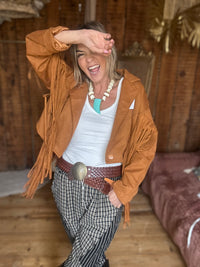 Cowgirl | Casaco franjas