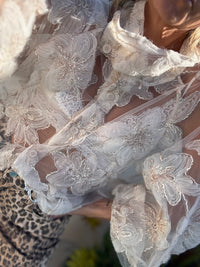 Flor de linha  | Casaco