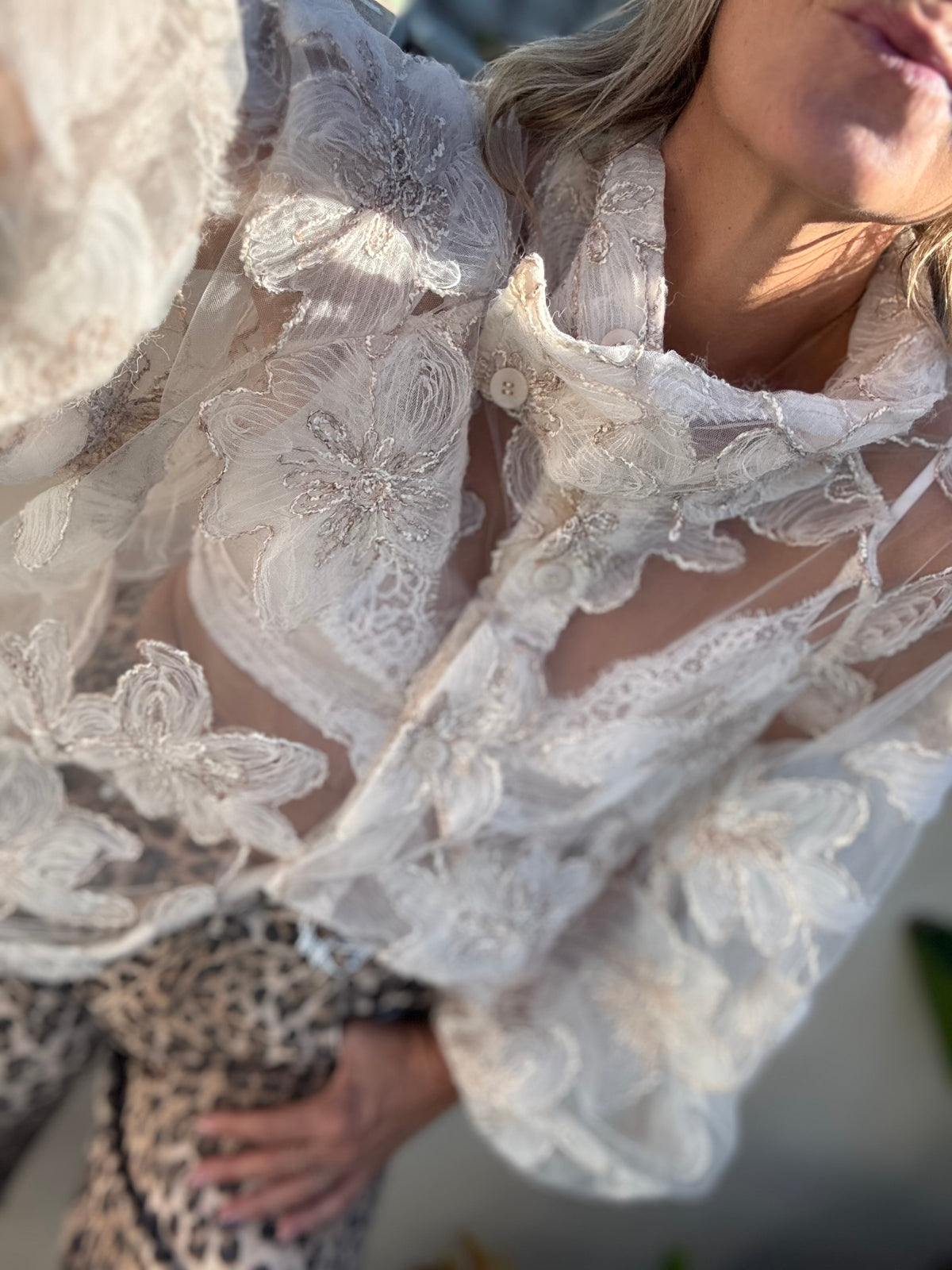 Flor de linha  | Casaco