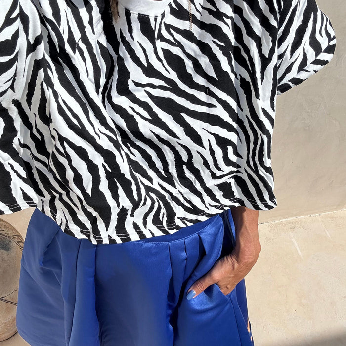 Zebra | crop top