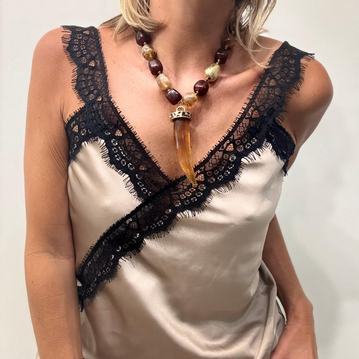 Caramelo  | Colar