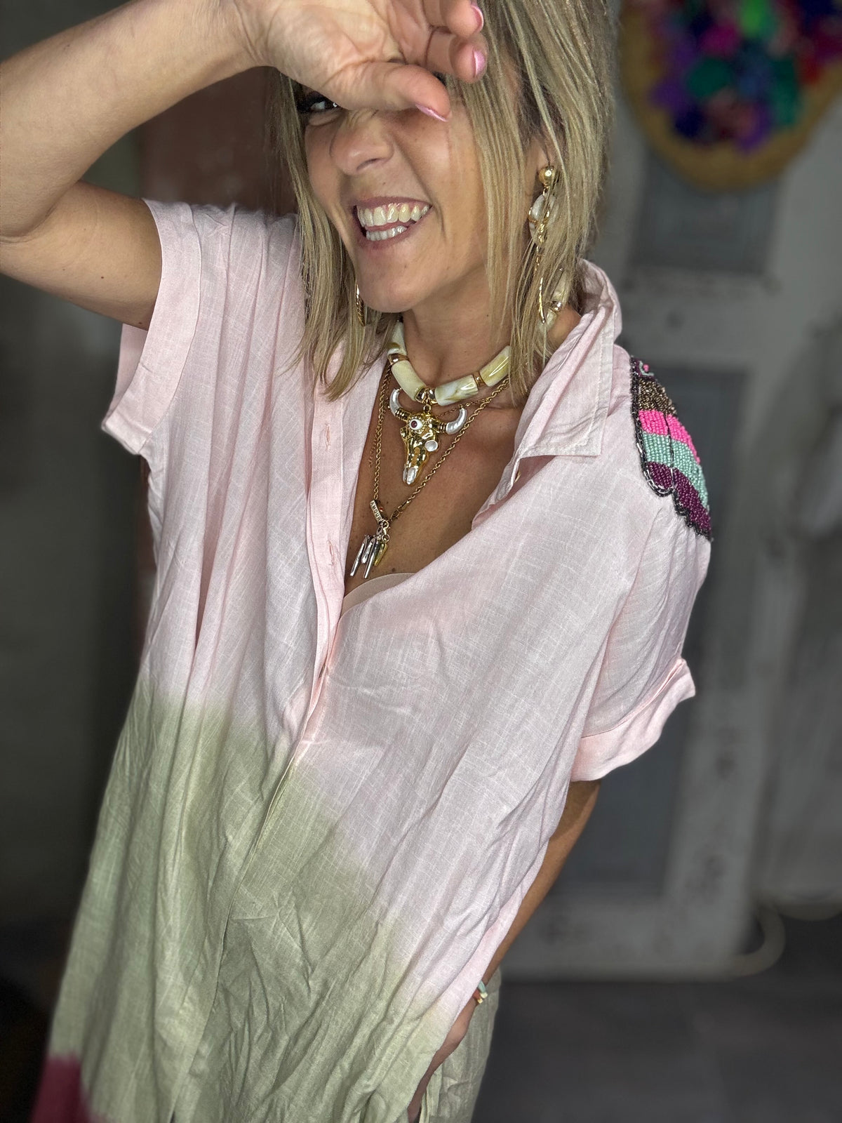 Wings Beads | vestido