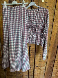 Lolita  | conjunto camisa e saia