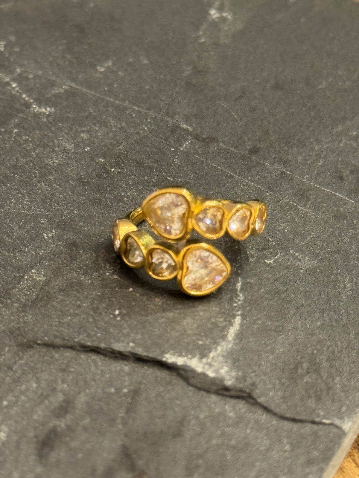 Stones love clear | Anel