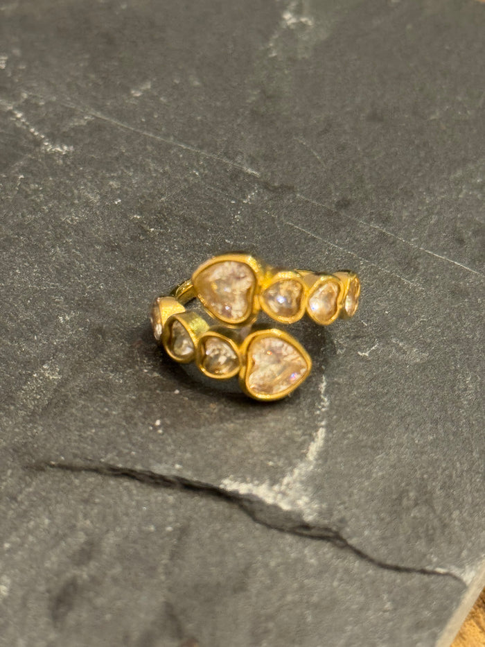Stones love clear | Anel