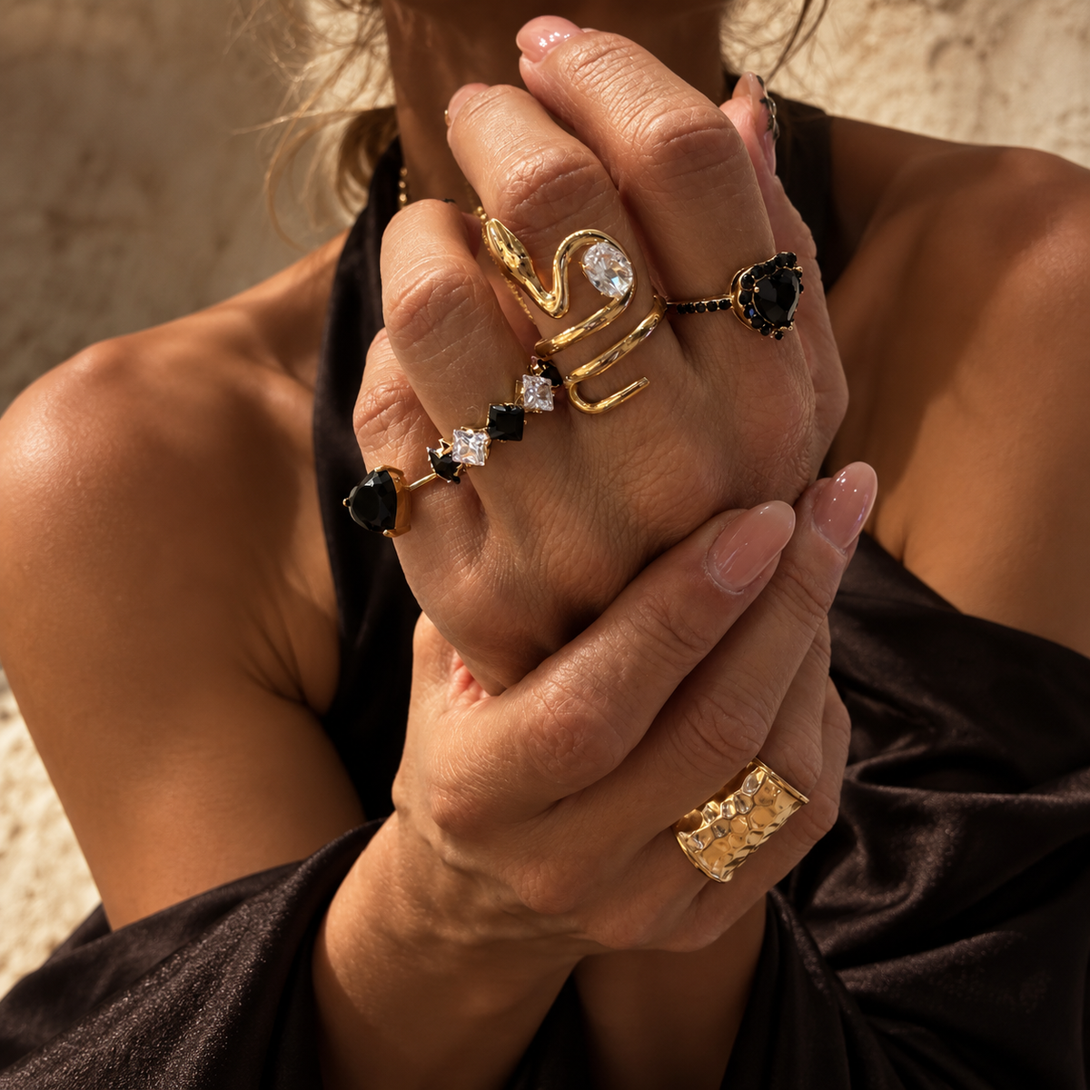 Love Simple black | Anel