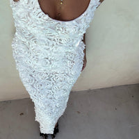 Vestido White lotus
