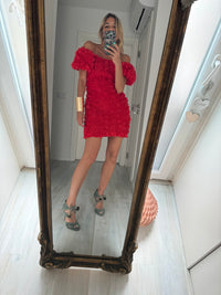 Red Flower | Vestido