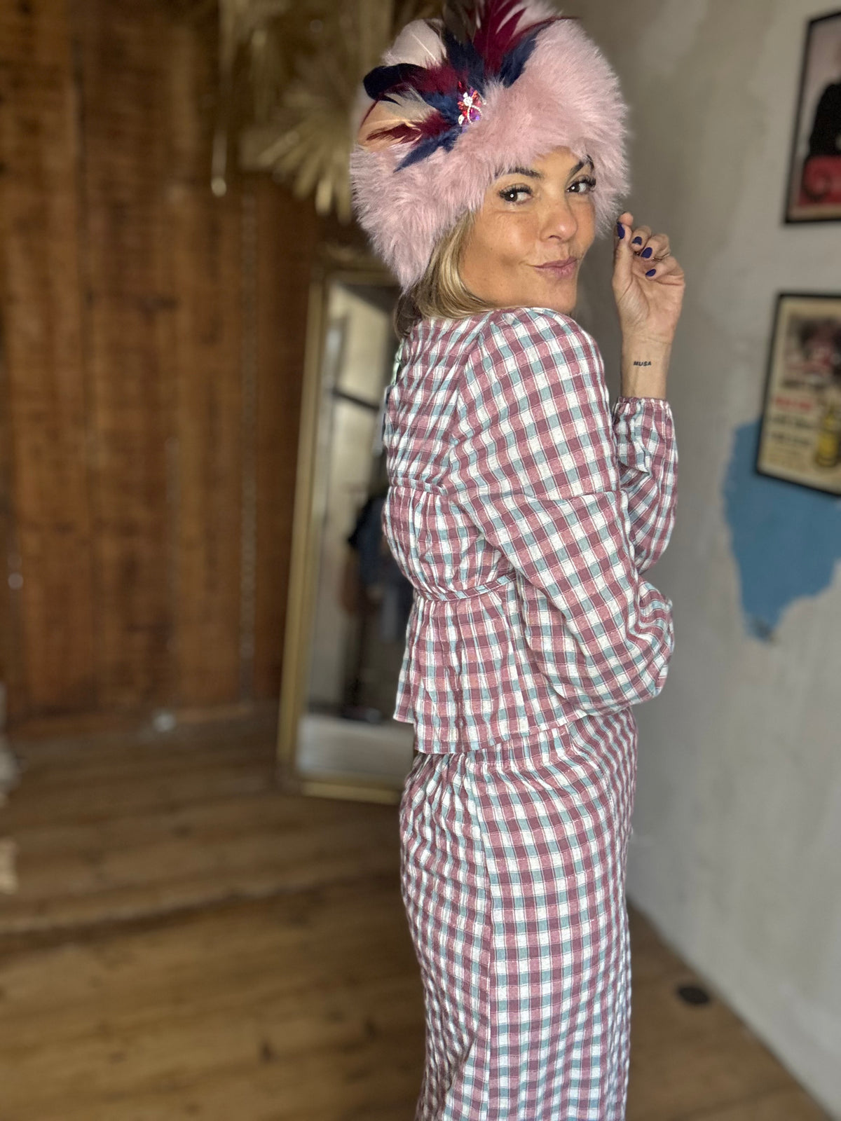 Lolita  | conjunto camisa e saia