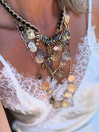Medalhas triplo | Colar