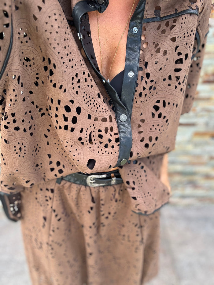 Peach  | camisa longa