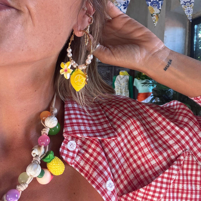 Fiore di limone | Brincos