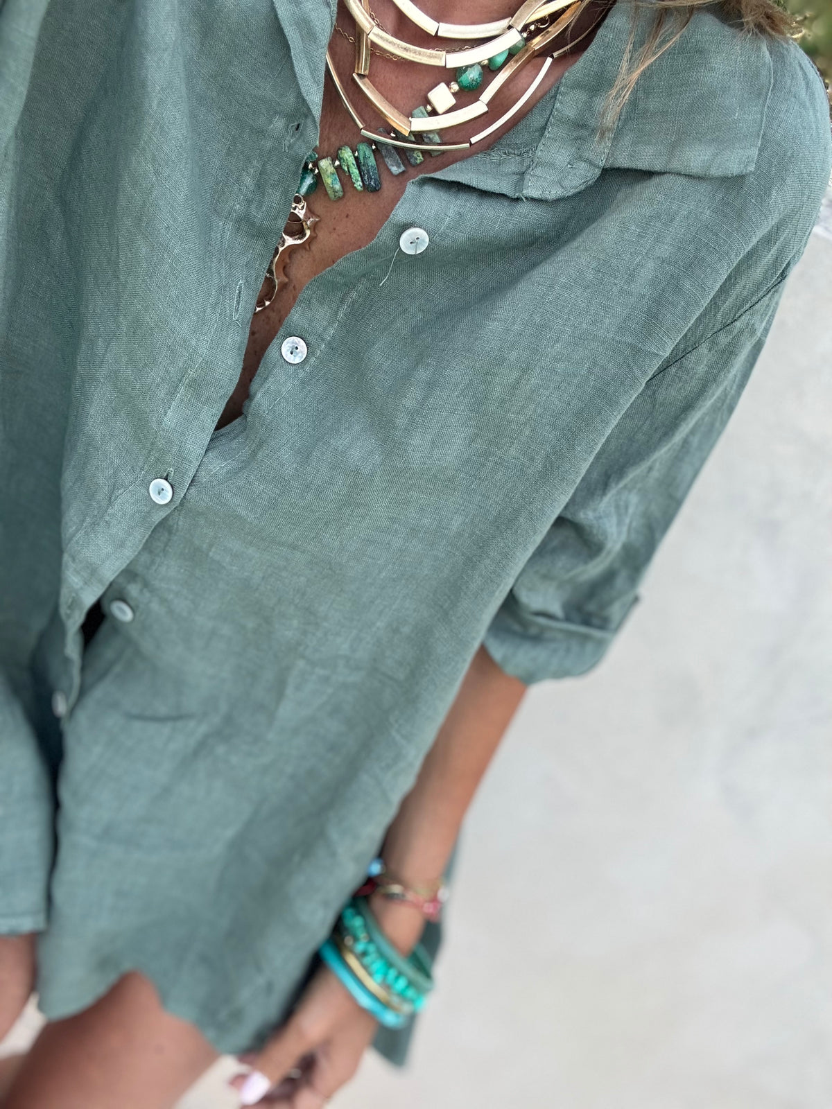 Cem linho | camisa oversized
