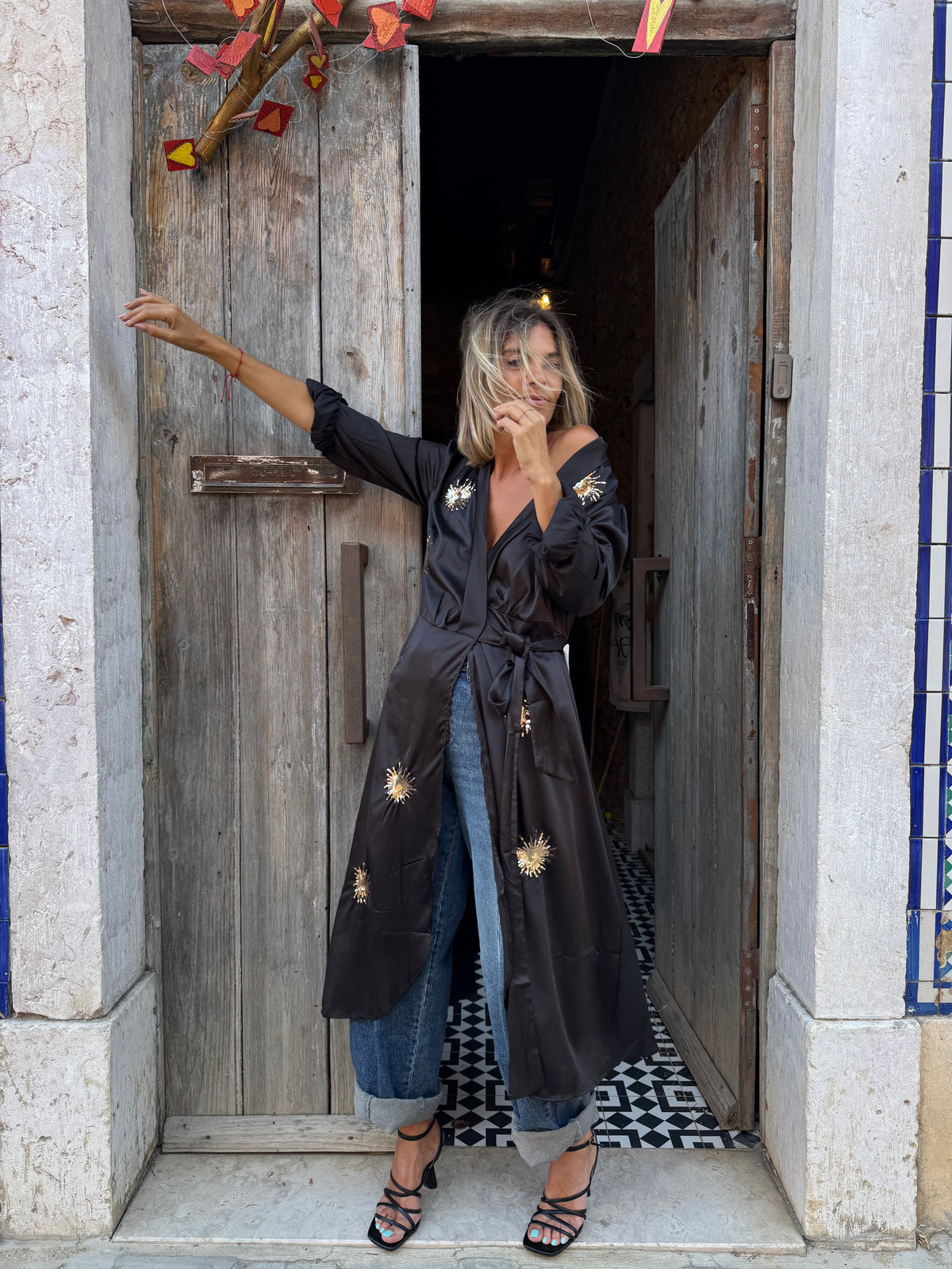 Black Shine | Kimono