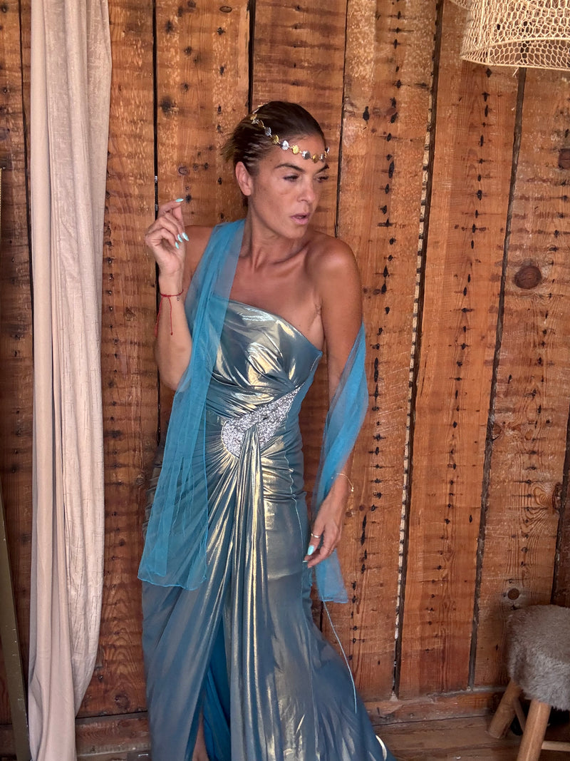 Sky  dress