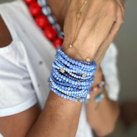 Pulseiras beads cristal