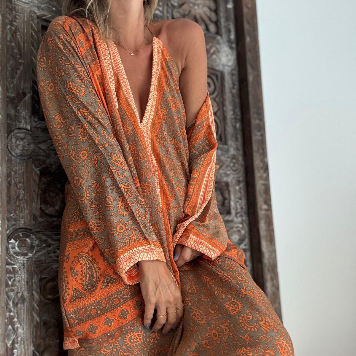 Jumpki 7 | Conjunto Kimono e Jumpsuit