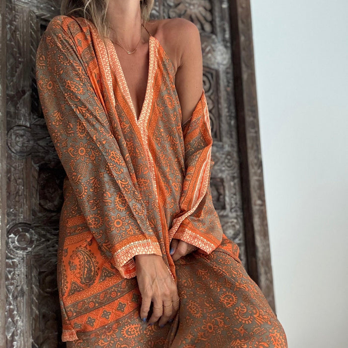 Jumpki 7 | Conjunto Kimono e Jumpsuit