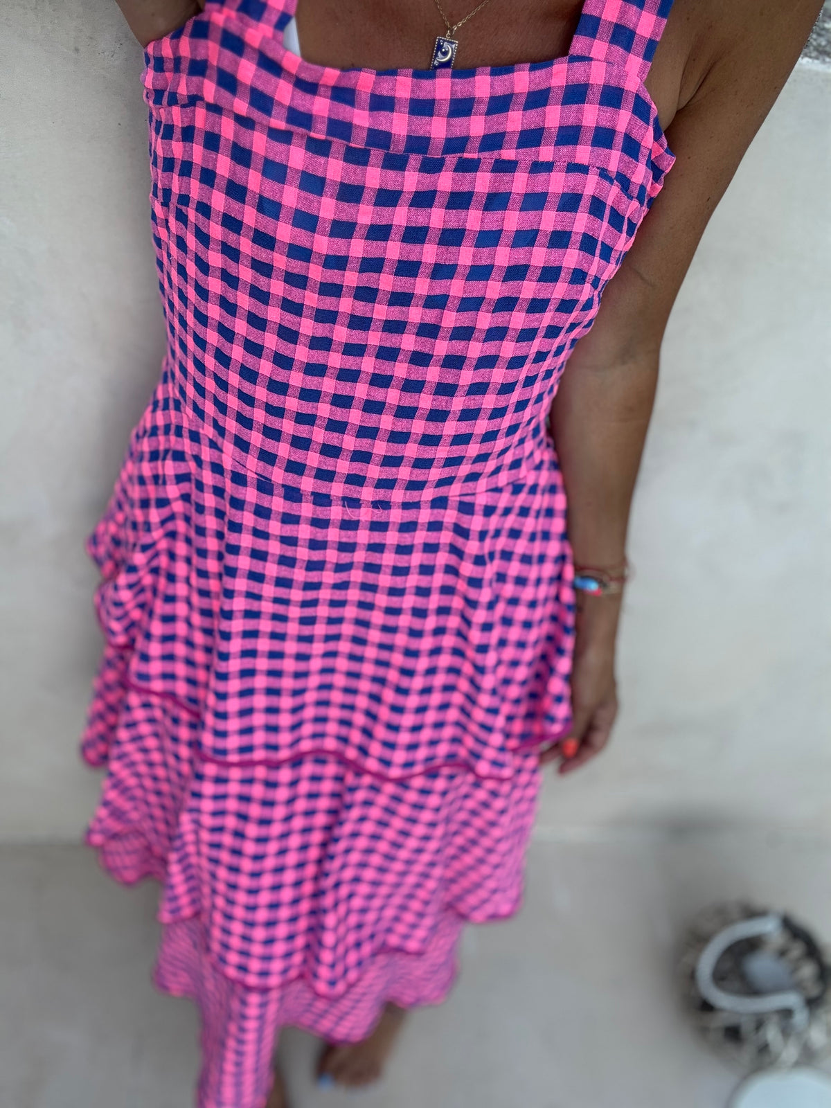 Vicky vestido folhos