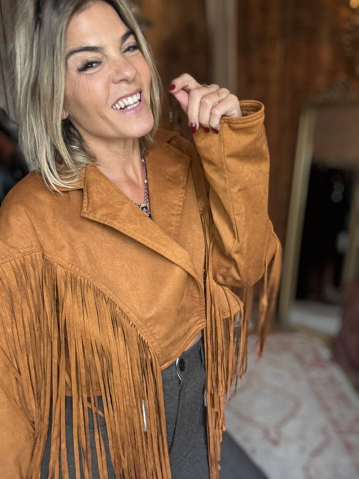 Cowgirl | Casaco franjas