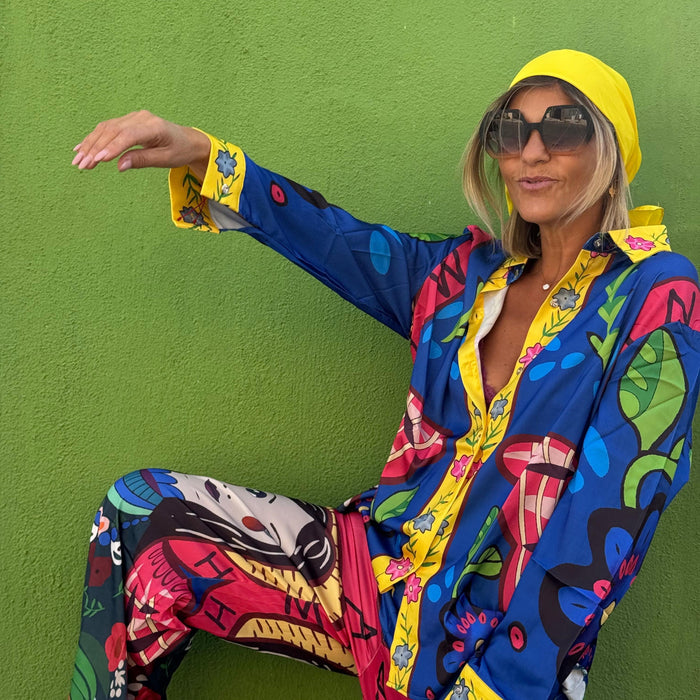 Saint Pop | Conjunto camisa e calças