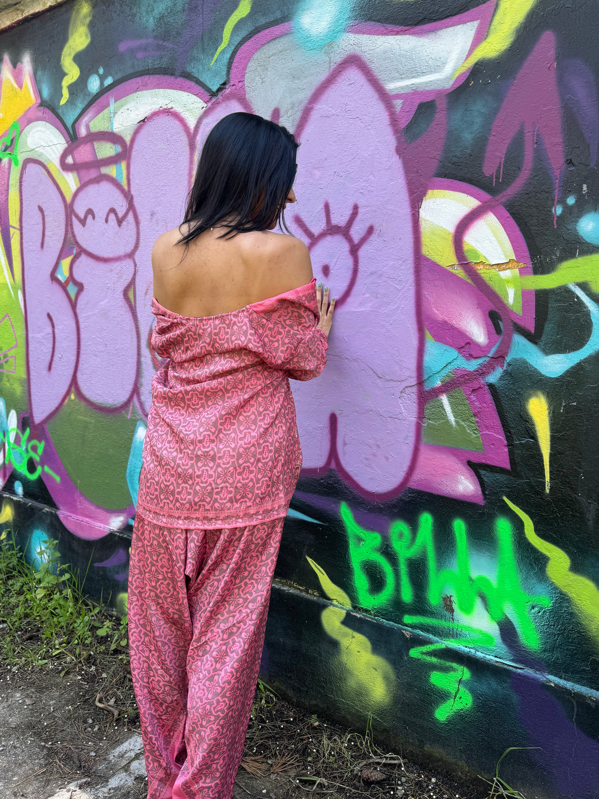 Jumpki 8 | Conjunto Kimono e Jumpsuit