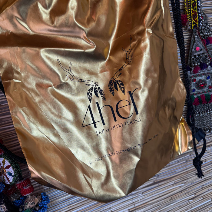 Mochila saco Gold