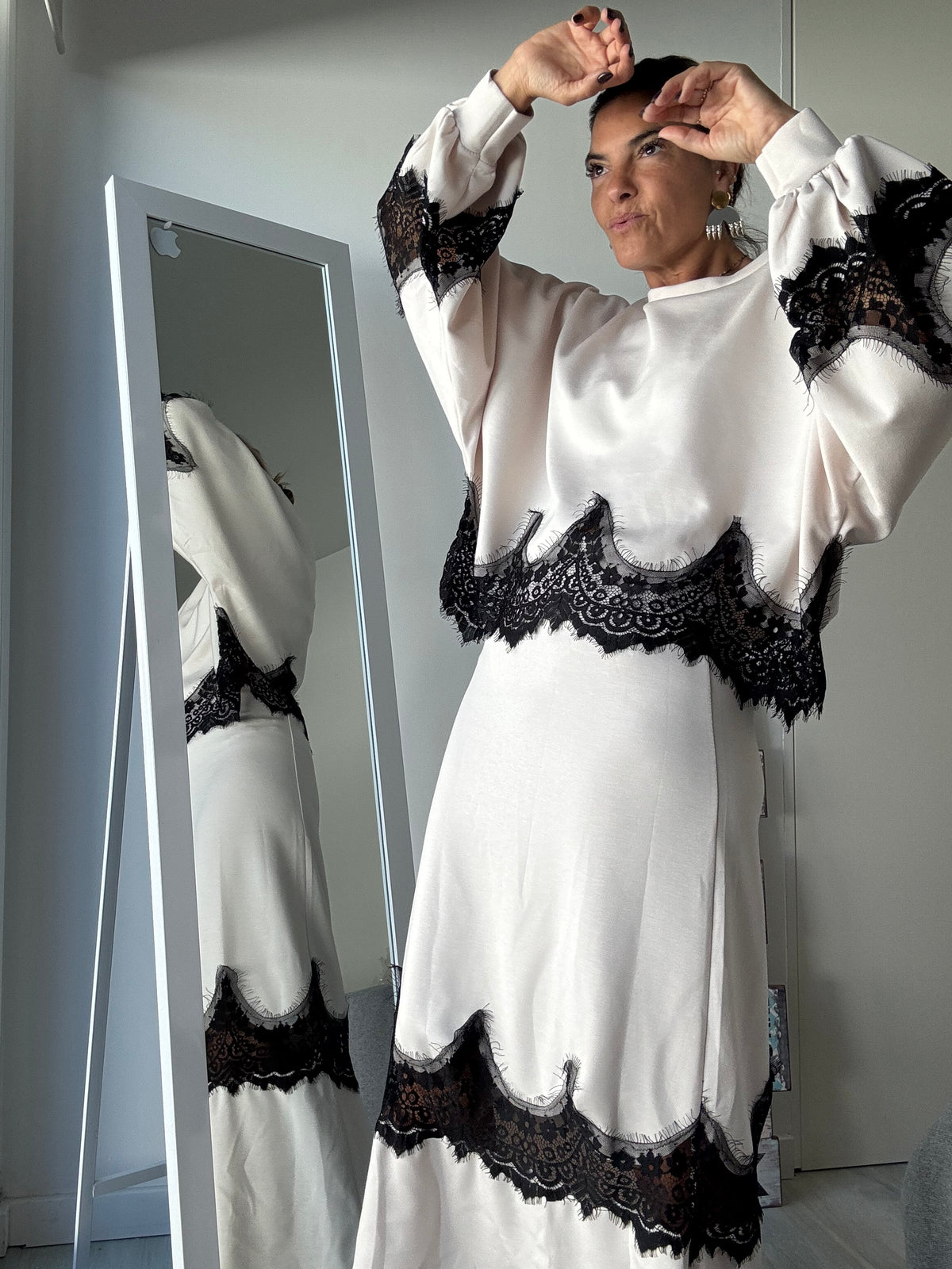Luna | Conjunto camisola e saia
