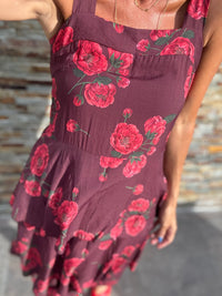 Red roses | vestido
