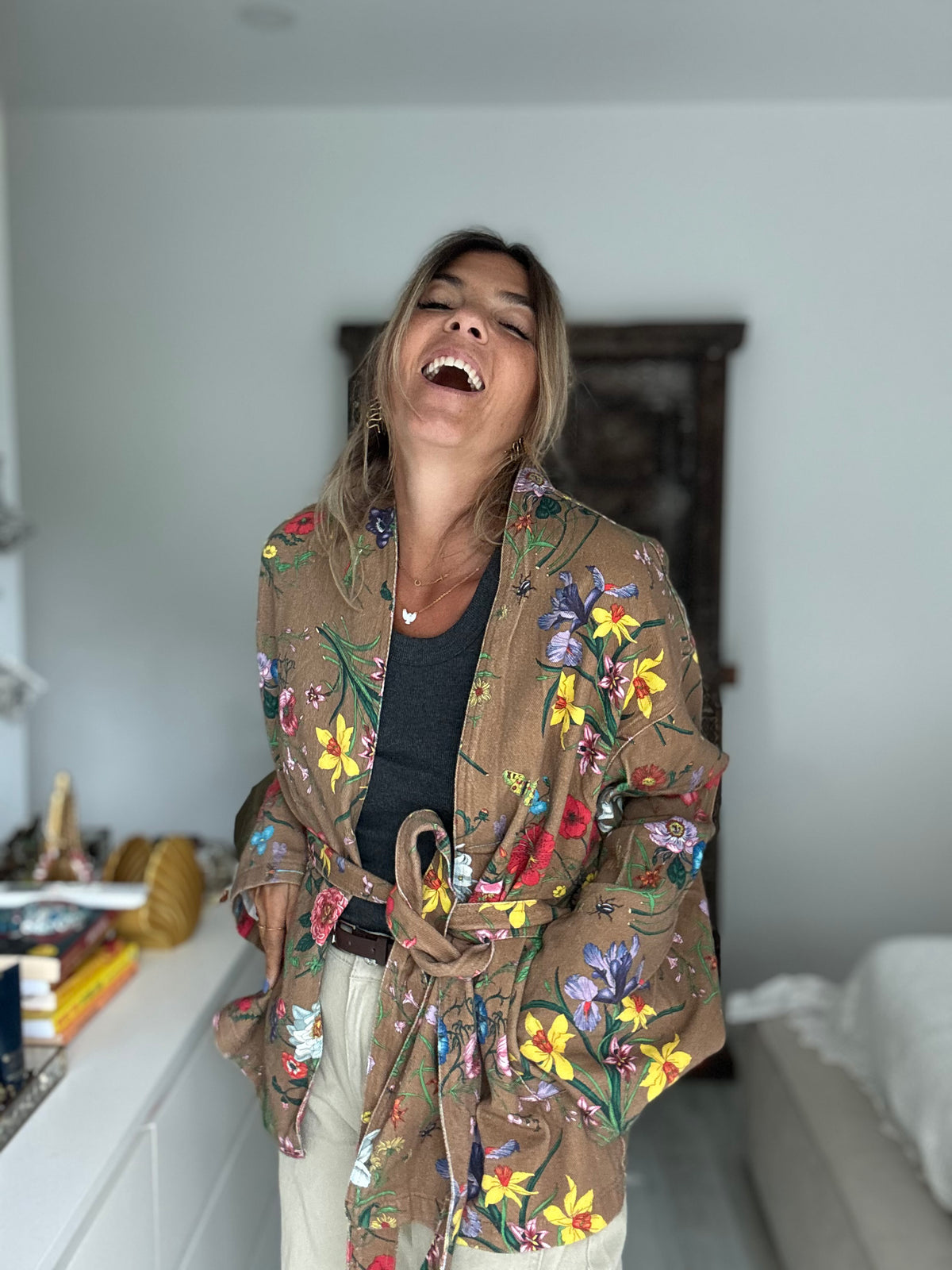 Floral | casaco Kimono