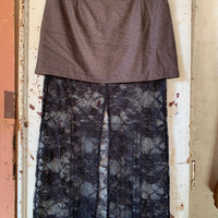 Dark Lace | Conjunto top e saia