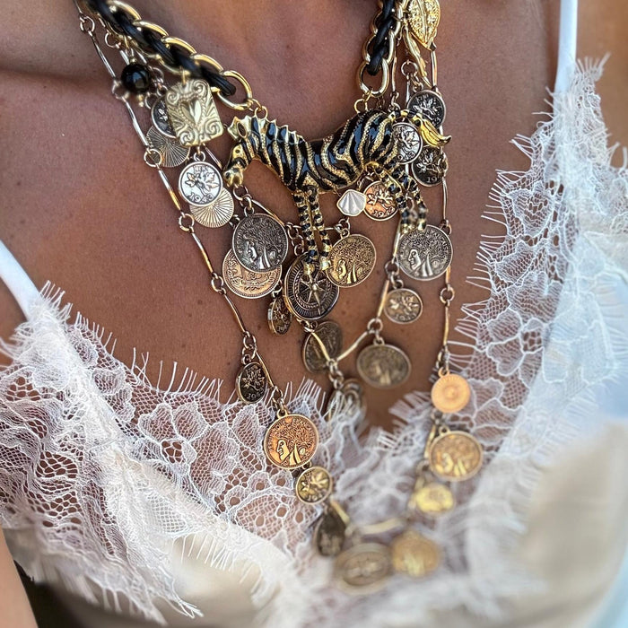 Medalhas triplo | Colar