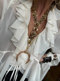 Cloud dancer  | Conjunto top e calças