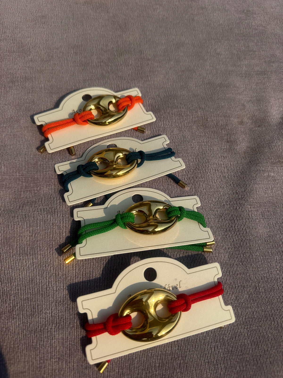 Pulseira botão