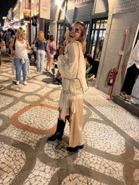 Bomber Boho lace