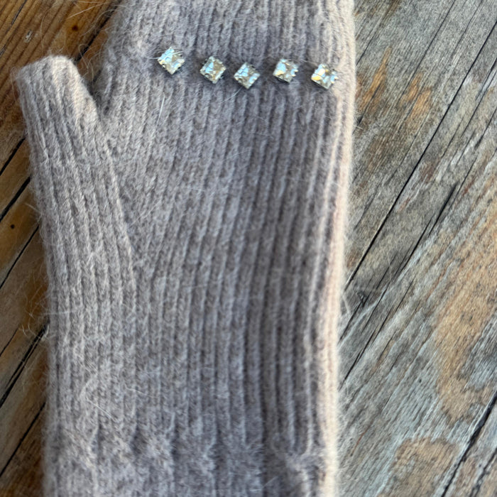 Luvas strass