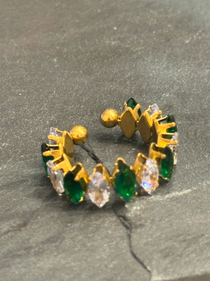 Moon Green diamond | Anel