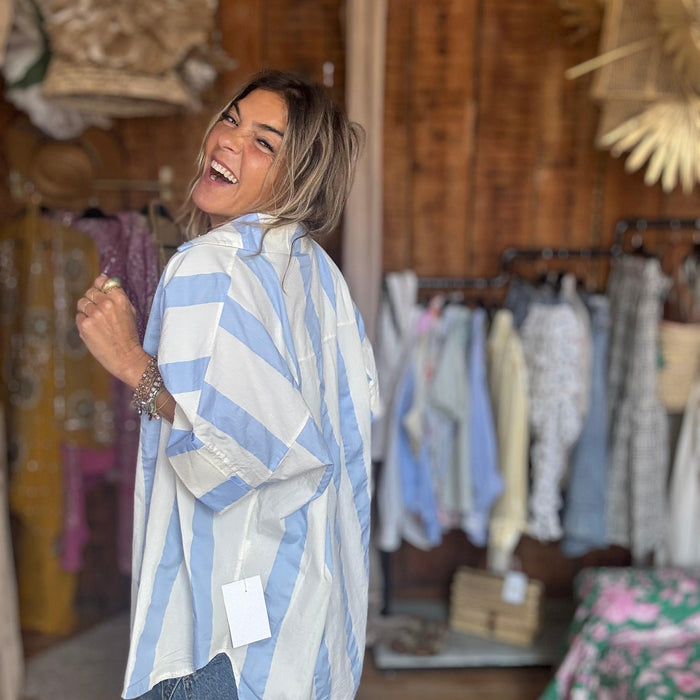 Sea blue | camisa