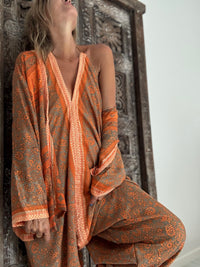 Jumpki 7 | Conjunto Kimono e Jumpsuit
