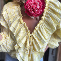 Sorriso | Blusa de Folhos