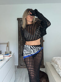 Shine | conjunto saia top
