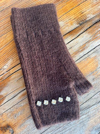 Luvas strass