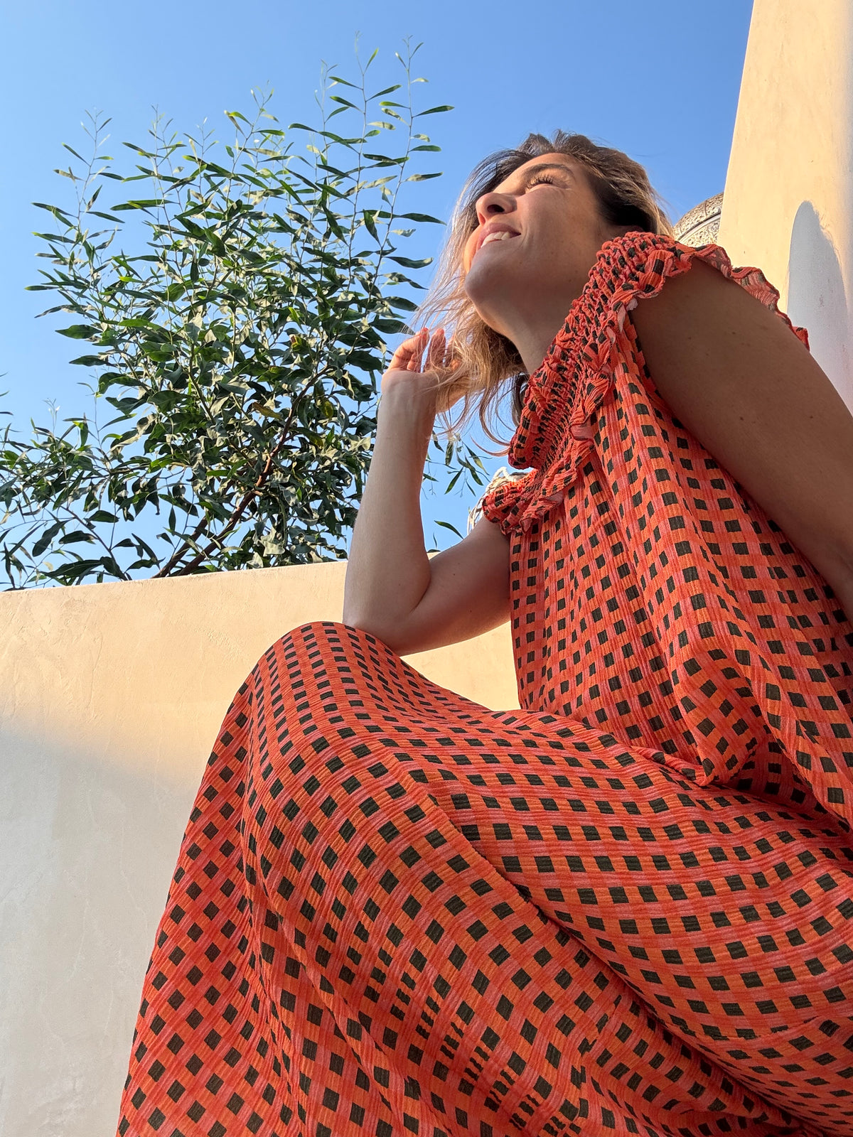Laranja | vestido